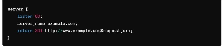 301 nginx